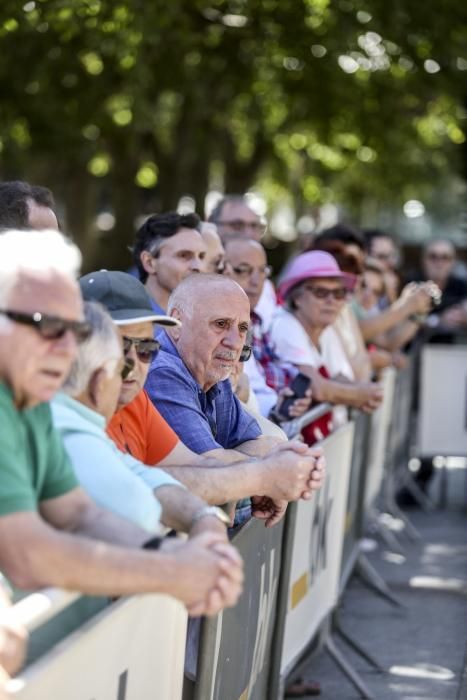 Partido de exhibición del Torneo Dionisio Nespral entre Pablo Carreño y Albert Montañés en el Paseo de Begoña