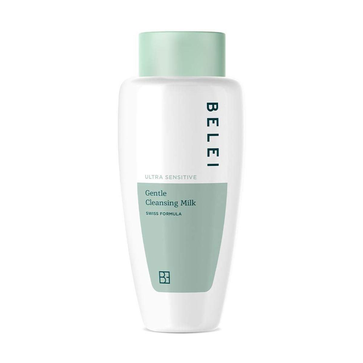 Leche limpiadora suave para pieles ultrasensibles (200 ml) de Belei (Precio: 8,00 euros)