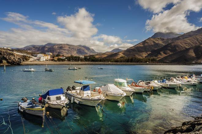 Puerto de la aldea de San Nicolás