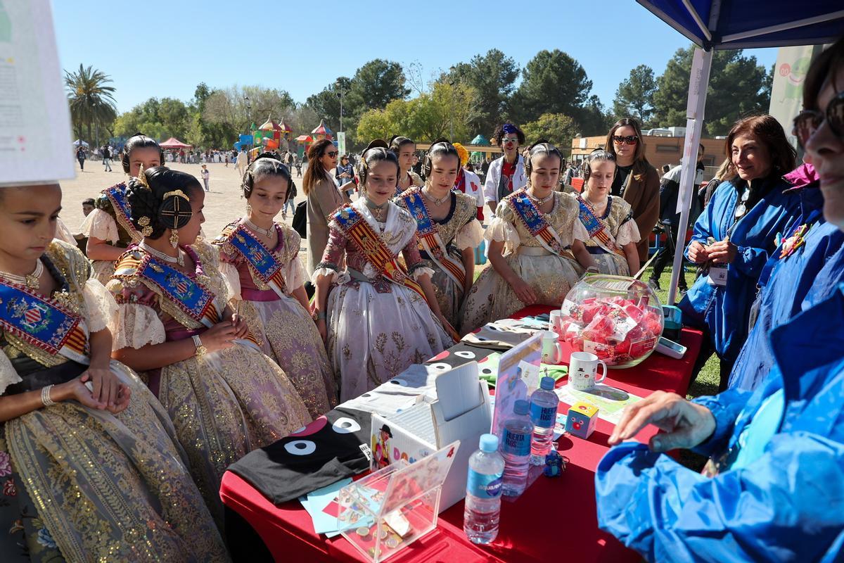 Marta Mercader y la corte infantil vuelven a la actividad por una buena causa