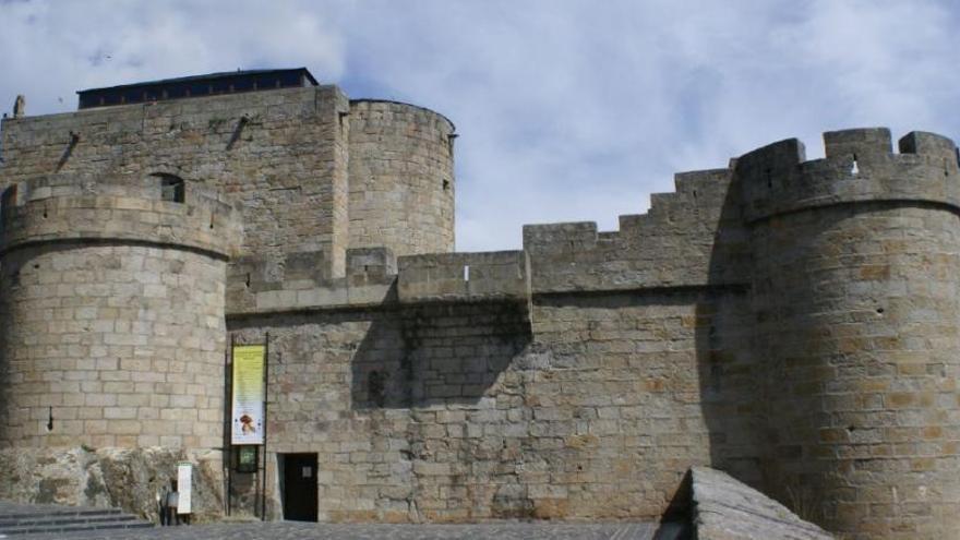 El castillo de Puebla de Sanabria.