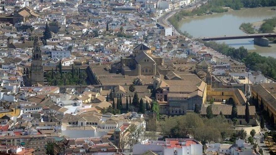 Vista aérea de la ciudad de Córdoba.