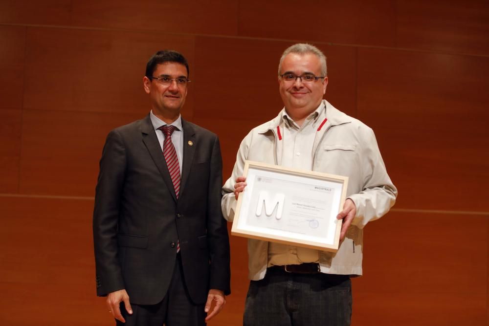 Homenaje en la UPV a profesores de Secundaria que dejan huella