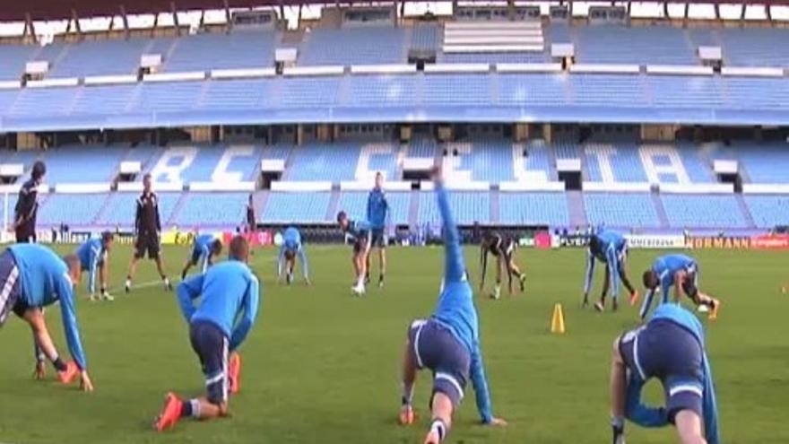 Alemania completa su último entrenamiento en Vigo