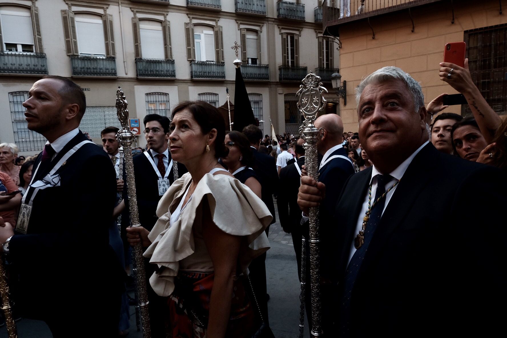 Procesión triunfal de regreso de la Virgen del Carmen de El Perchel.