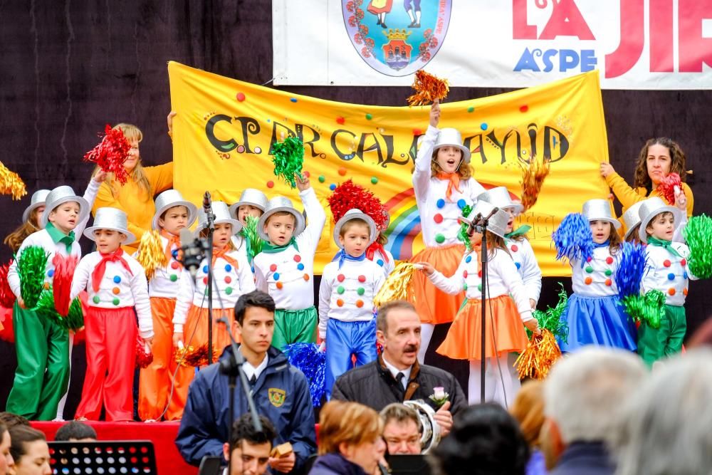 Trece grupos de adultos, jóvenes y niños han participado hoy en esta celebración declarada de Interés Turístico Provincial