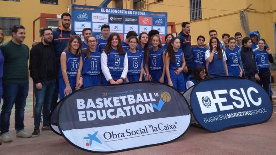 El Valencia Basket apadrina la Copa Colegial