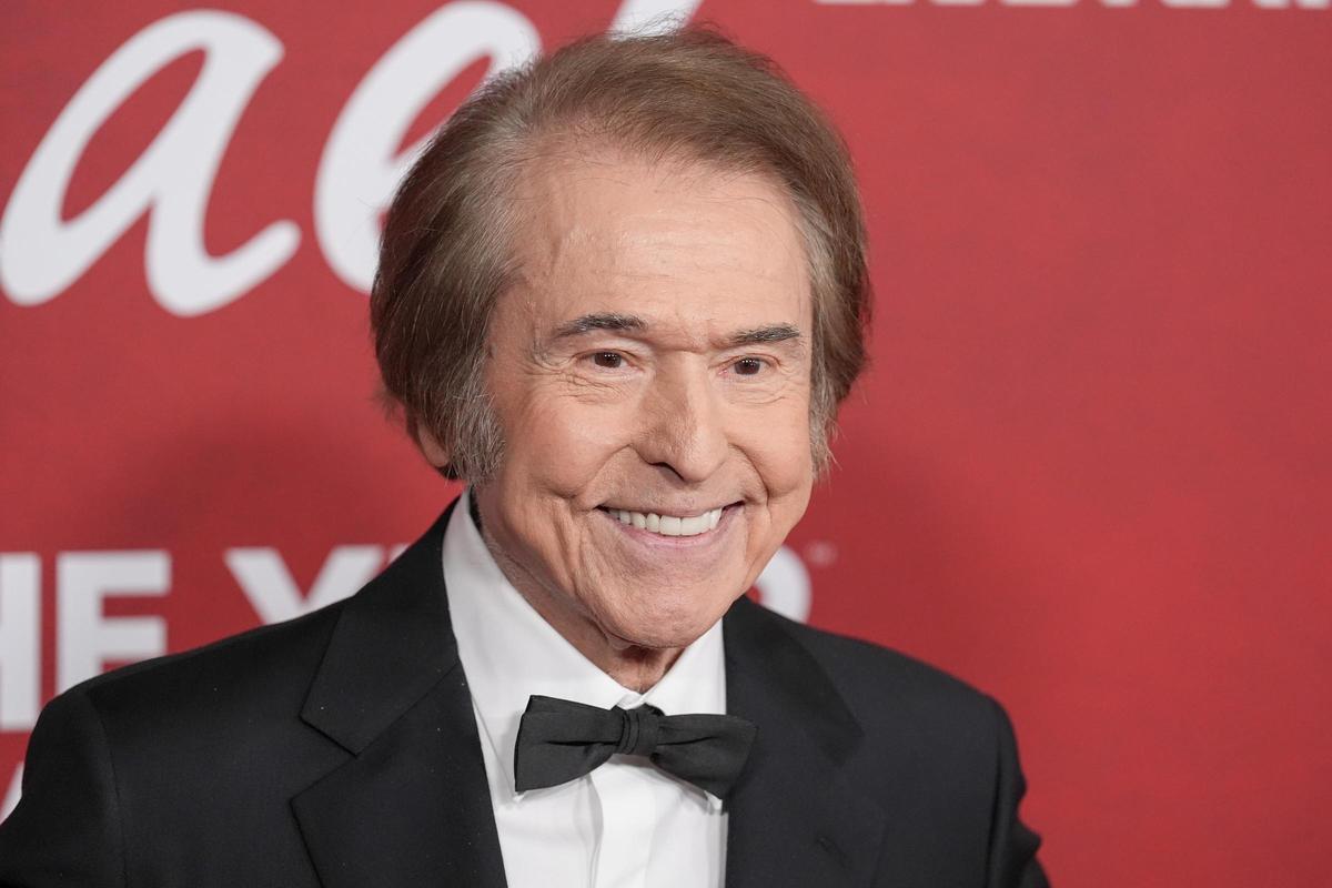 Raphael, a su llegada a la gala