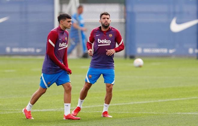 ¡El entrenamiento previo del Barça al comunicado de Koeman!