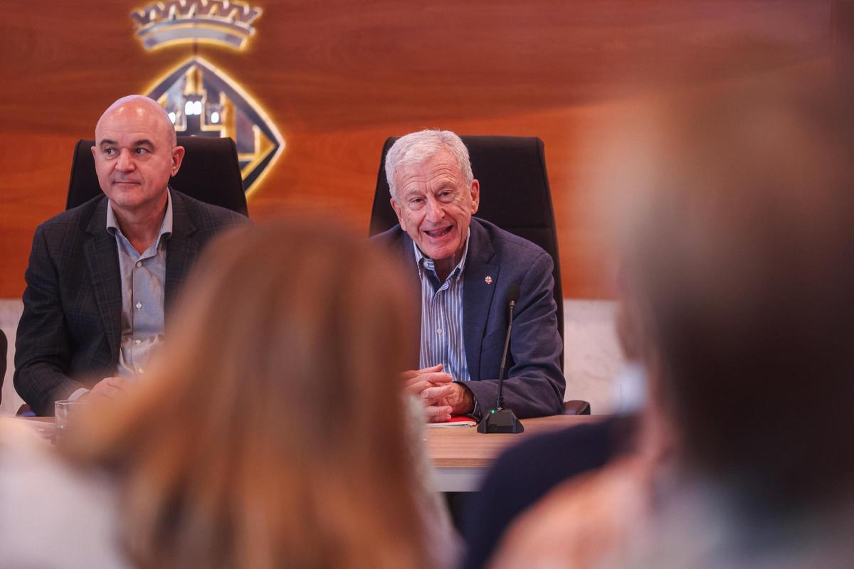 Manuel Bretón Romero, presidente de Cáritas España, en la presentación del Informe Foessa