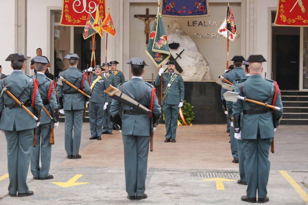 Actos de homenaje a la Guardia Civil por su 173 aniversario.