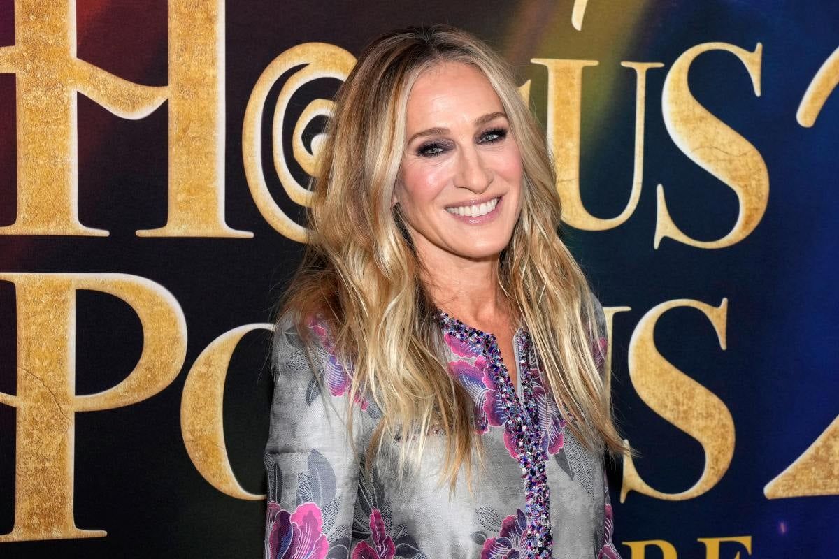 Sarah Jessica Parker en el estreno de Hocus Pocus 2