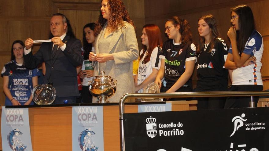 O Porriño exhibe sus mejores galas para la Copa de la Reina