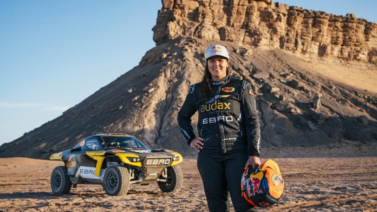 Laia Sanz, con el nuevo Ebro s800 XRR