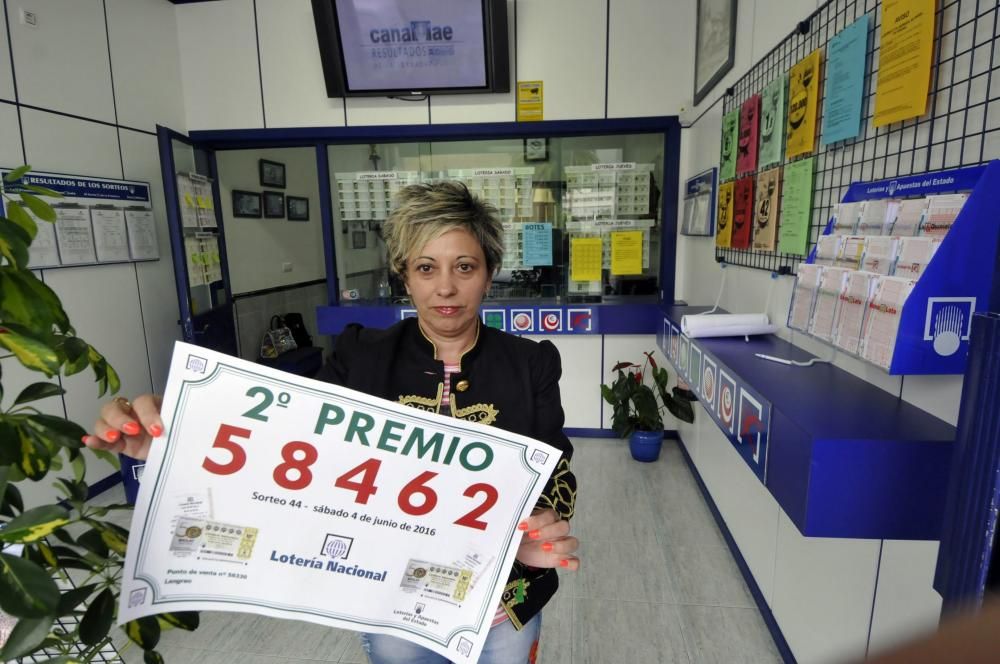 La Lotería Nacional deja casi 900.000 euros en Langreo