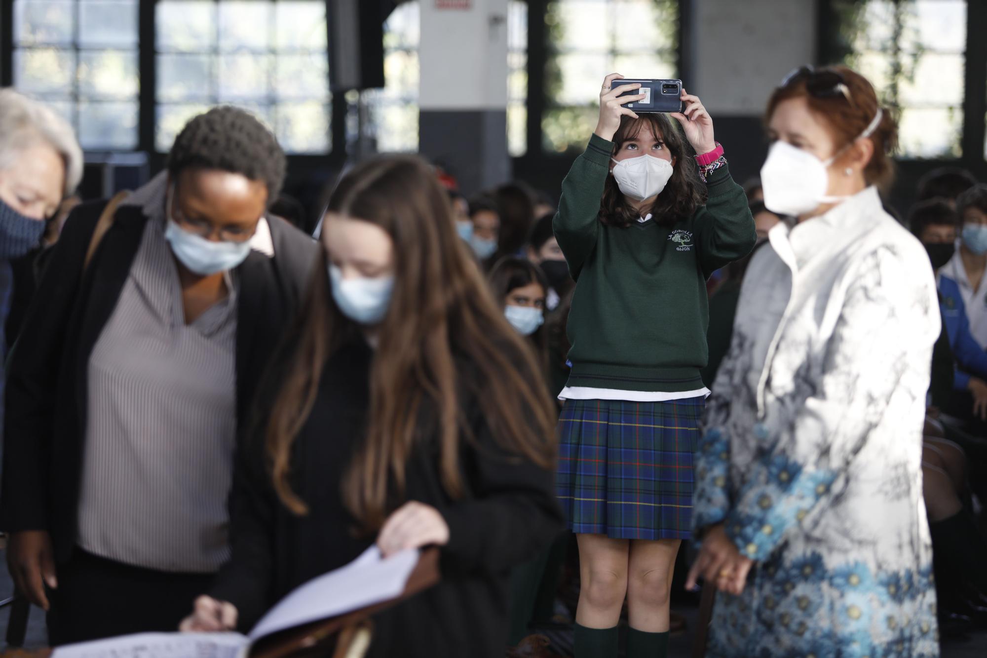 El relato escolar de África a los niños asturianos