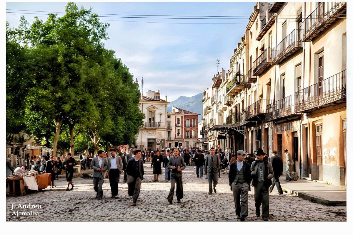 La IA revive a la Orihuela del pasado