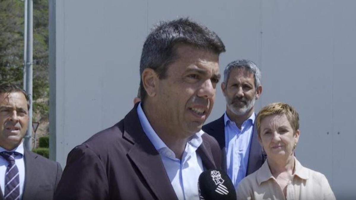 Mazón anuncia la eliminación de tasas autónomicas para las centrales nucleares... y pasa palabra sobre Camps