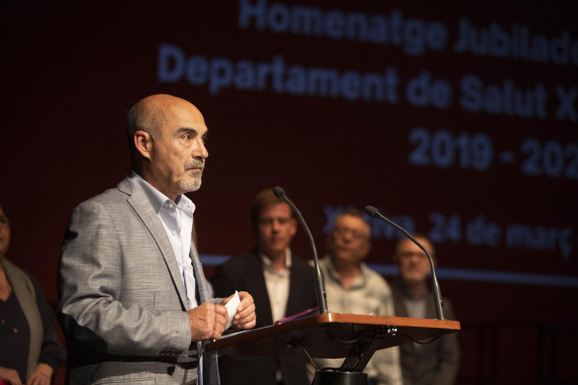 Homenaje a los jubilados del Departamento de Salud Xàtiva-Ontinyent 2019 - 2022