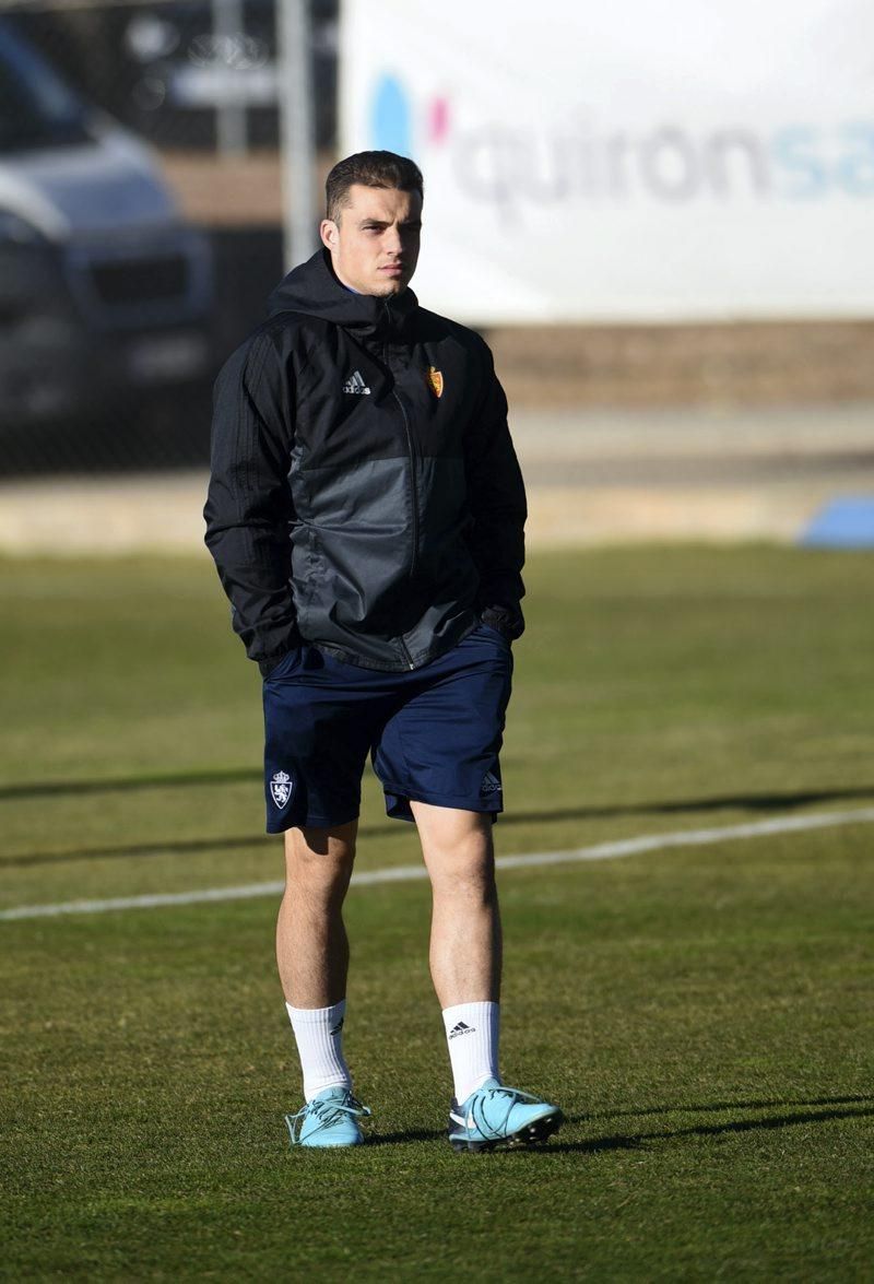 Entrenamiento del Real Zaragoza 12/11/2018