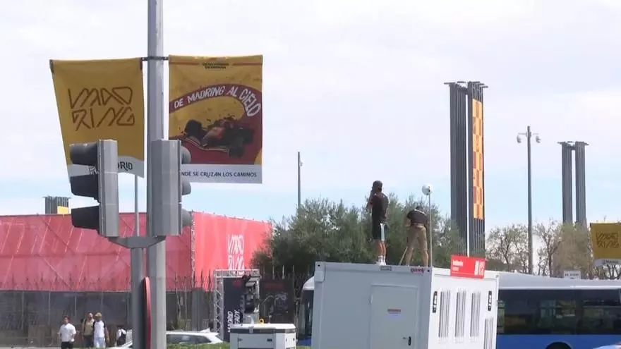 Madrid se prepara para vivir este fin de semana el Gran Premio de España de Fórmula 1