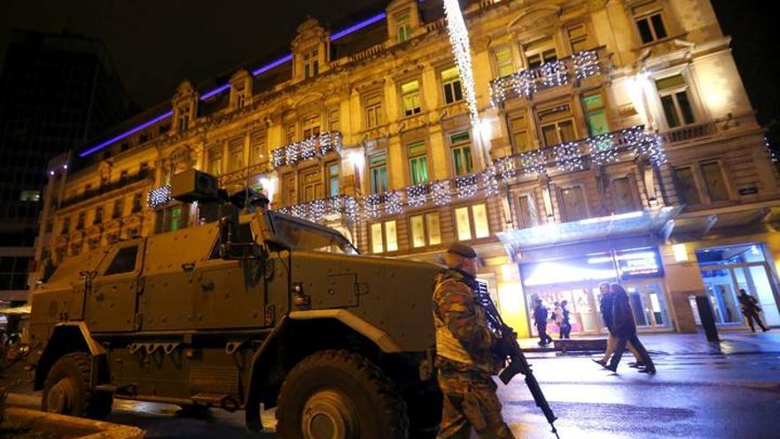 Operación antiterrorista en Bruselas