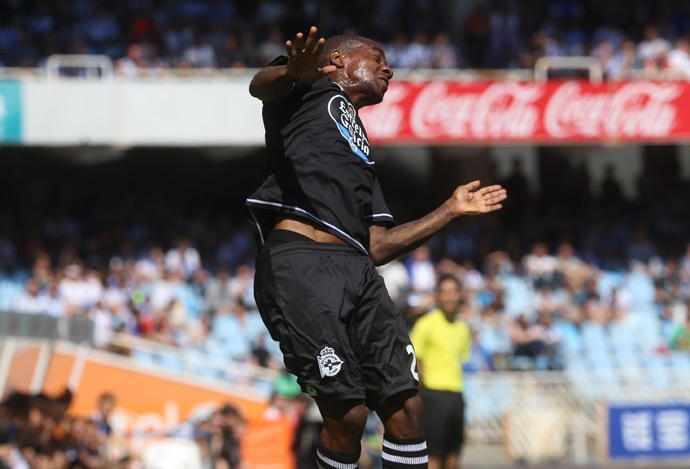 El Dépor cae ante la Real en Anoeta