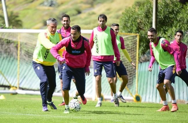 Entrenamiento de la UD Las Palmas