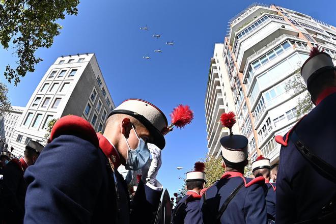El desfile de las Fuerzas Armadas, en imágenes