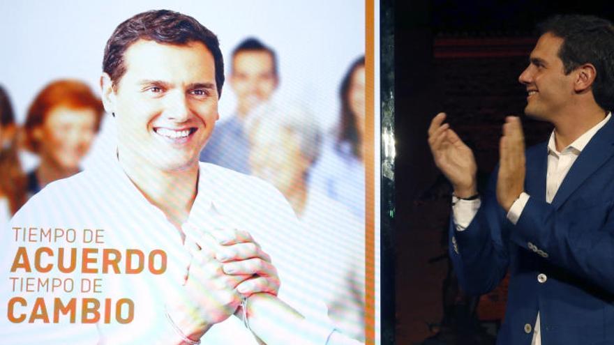 El candidato a la presidencia del gobierno por Ciudadanos, Albert Rivera.