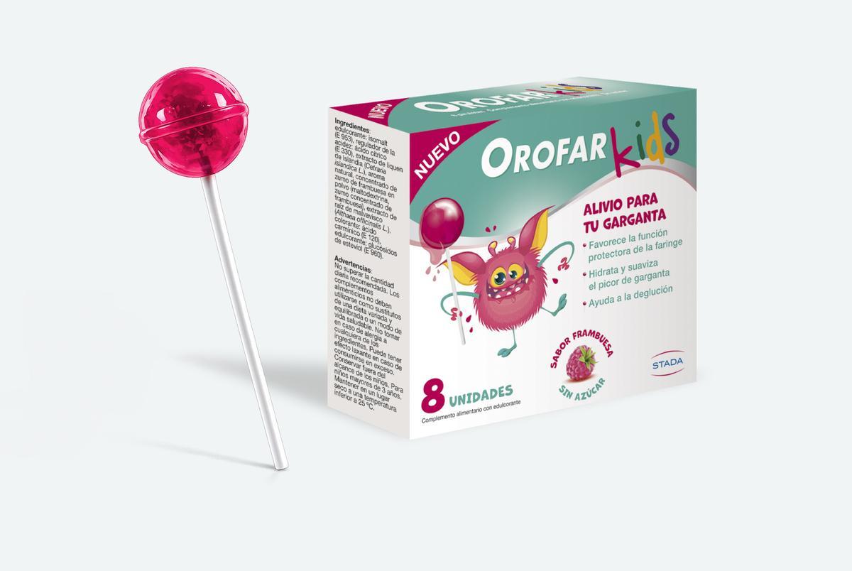 Orofar Kids ha sido especialmente formulado para los niños
