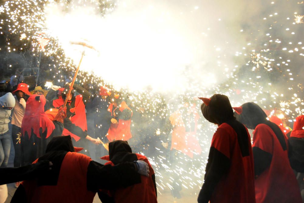 Correfoc dels 30 anys de Xàldiga