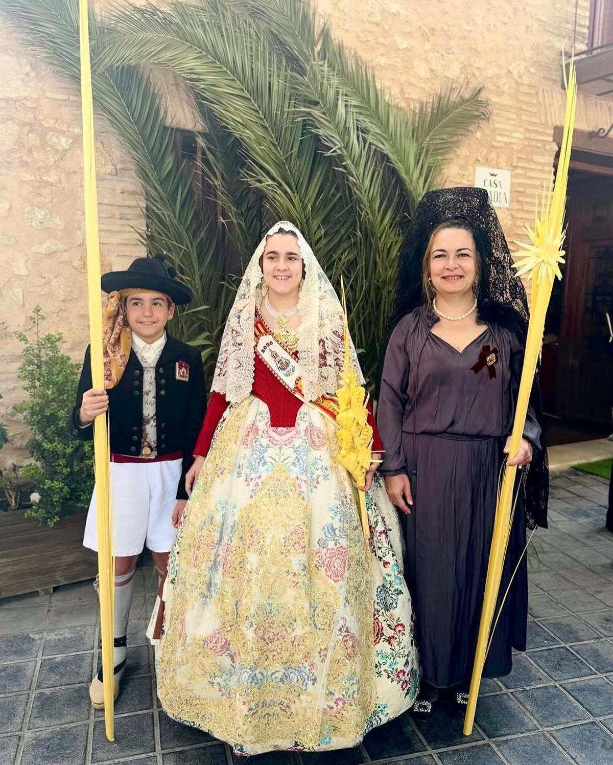 Pobla del Duc-Benipeixcar acudió al Domingo de Ramos del Puig