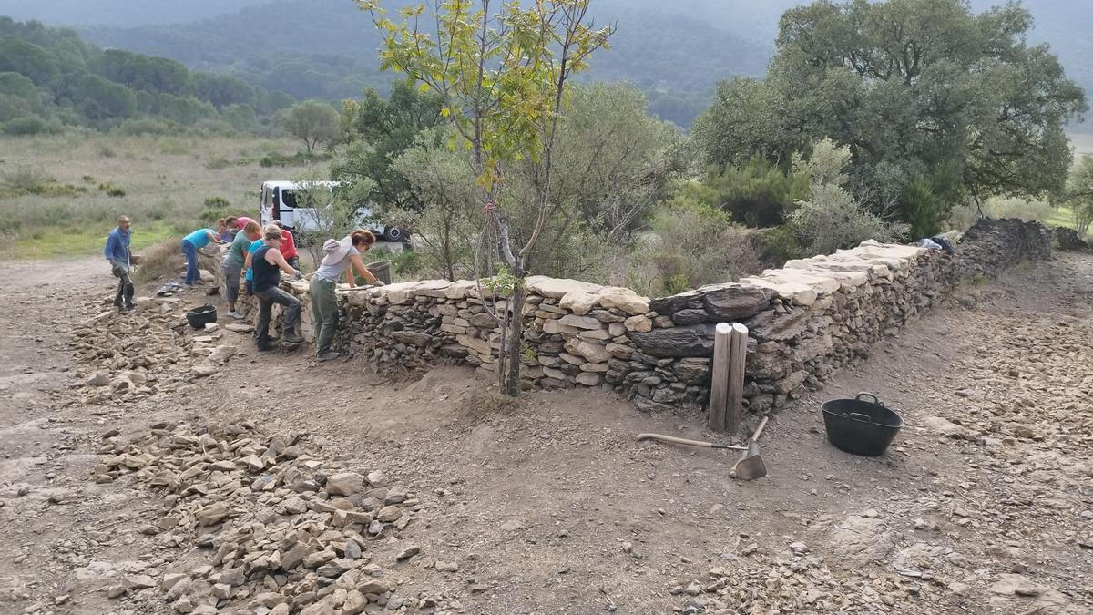 La part pràctica s’ha desenvolupat a la carrerada de la Margina.