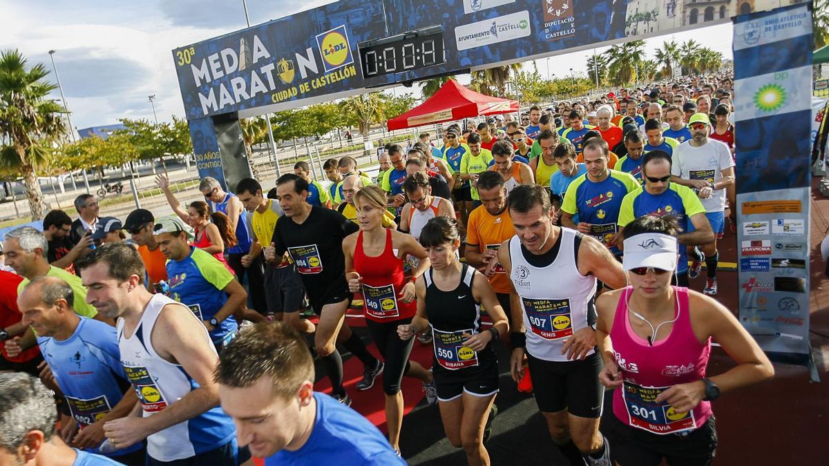 La Mitja Marató de Castelló se traslada del 30 de enero al 9 de abril.