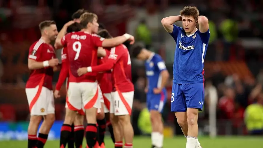 Al Athletic se le escapa el sueño de la Europa League en Old Trafford