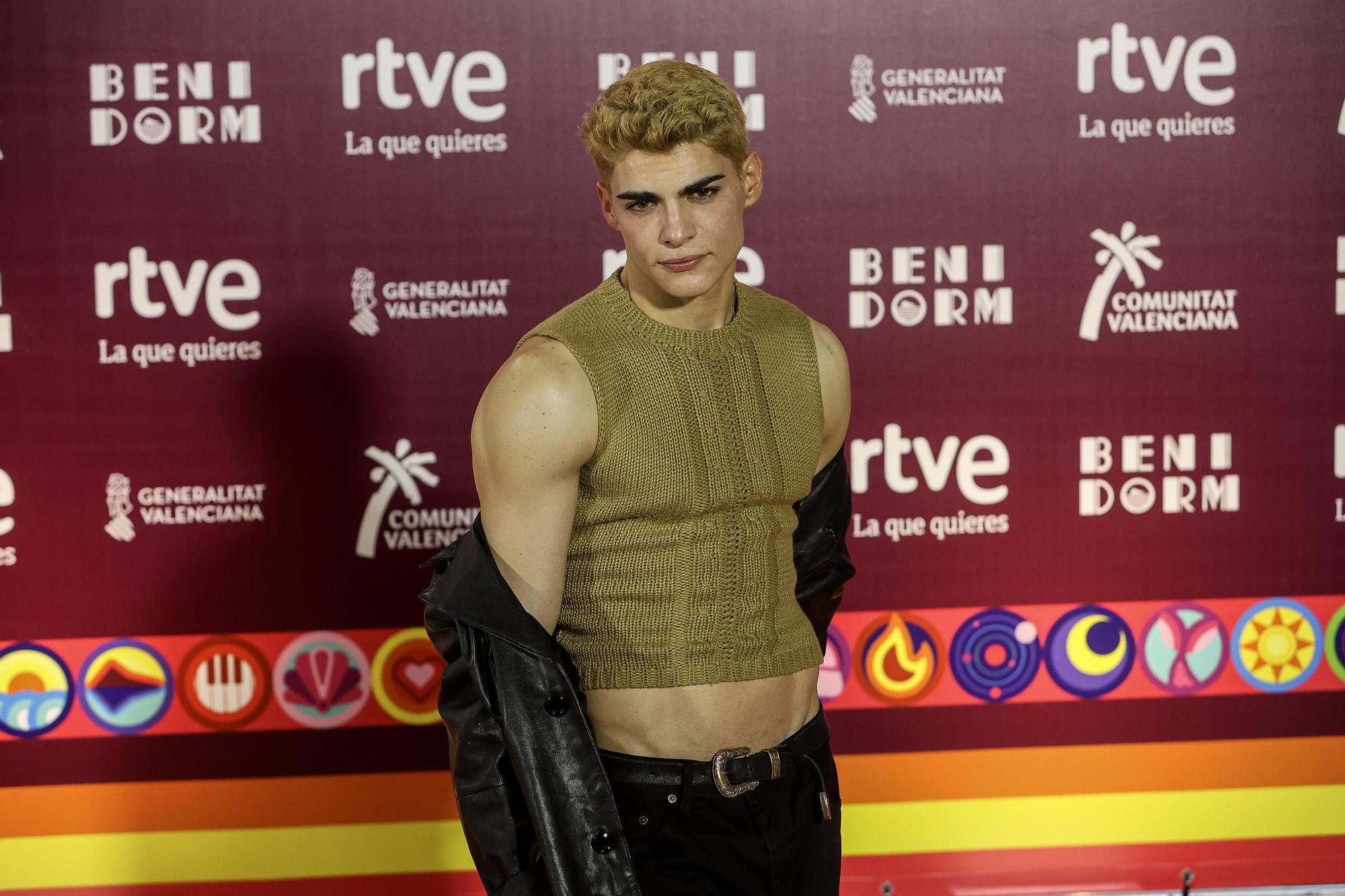 Alfombra naranja Benidorm Fest