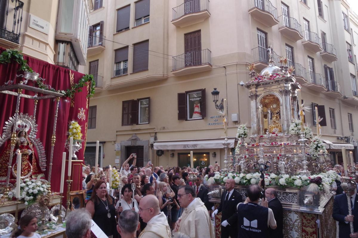 Imágenes del Corpus Christi en Málaga 2026