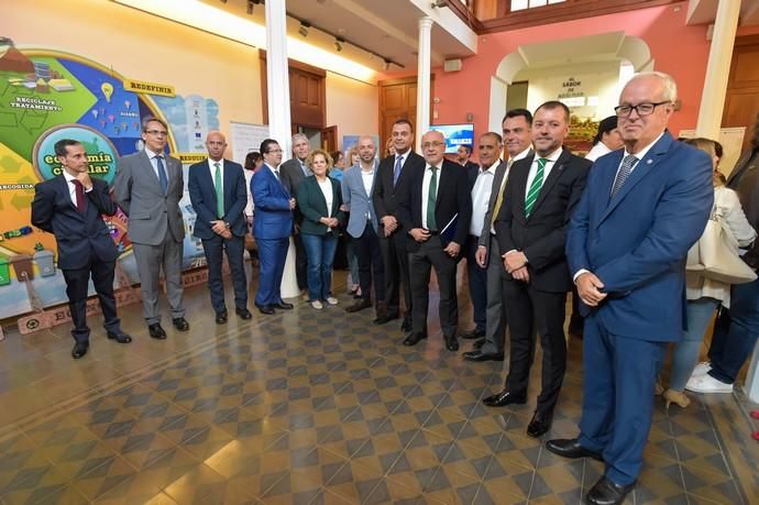 05-04-2019 GALDAR. Inauguración de Enorte, feria empresarial del Norte. Fotógrafo: ANDRES CRUZ  | 05/04/2019 | Fotógrafo: Andrés Cruz