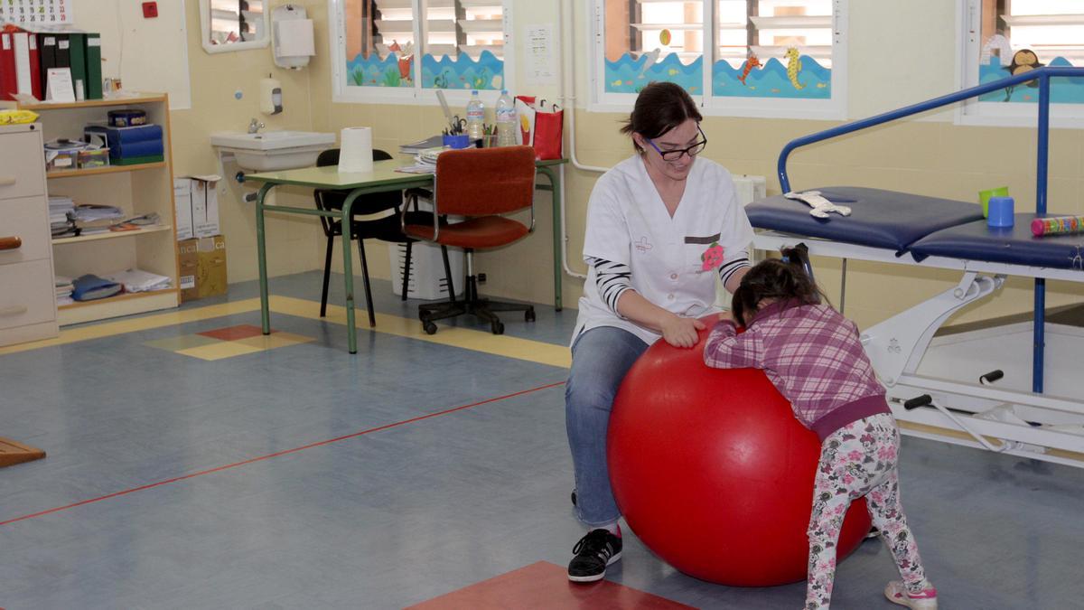 menor en centro de educación especial