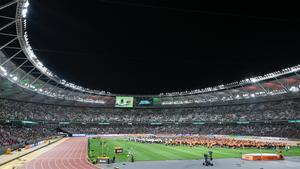 Los Mundiales han girado en torno al National Athletics Centre