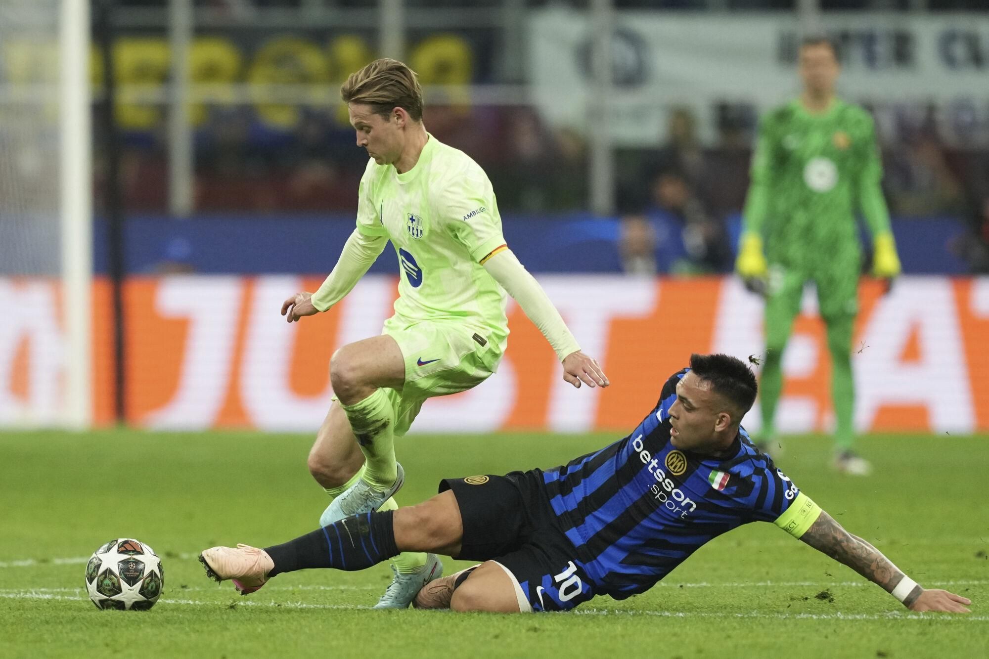 Les millors imatges de l'Inter - Barça de semifinals de Champions
