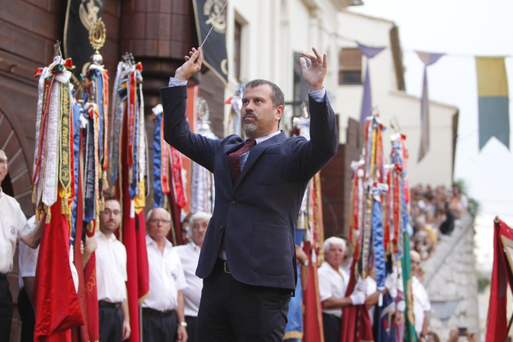 LA VALL D'ALBAIDA // ONTINYENT, ENTRADA DE BANDAS DE MUSICA EN LAS FIESTAS DE "MOROS I CRISTIANS". 23/08/2018