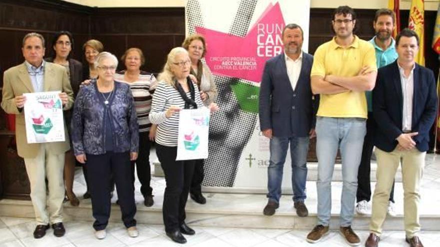 Sagunt se estrena en el circuito contra el cáncer