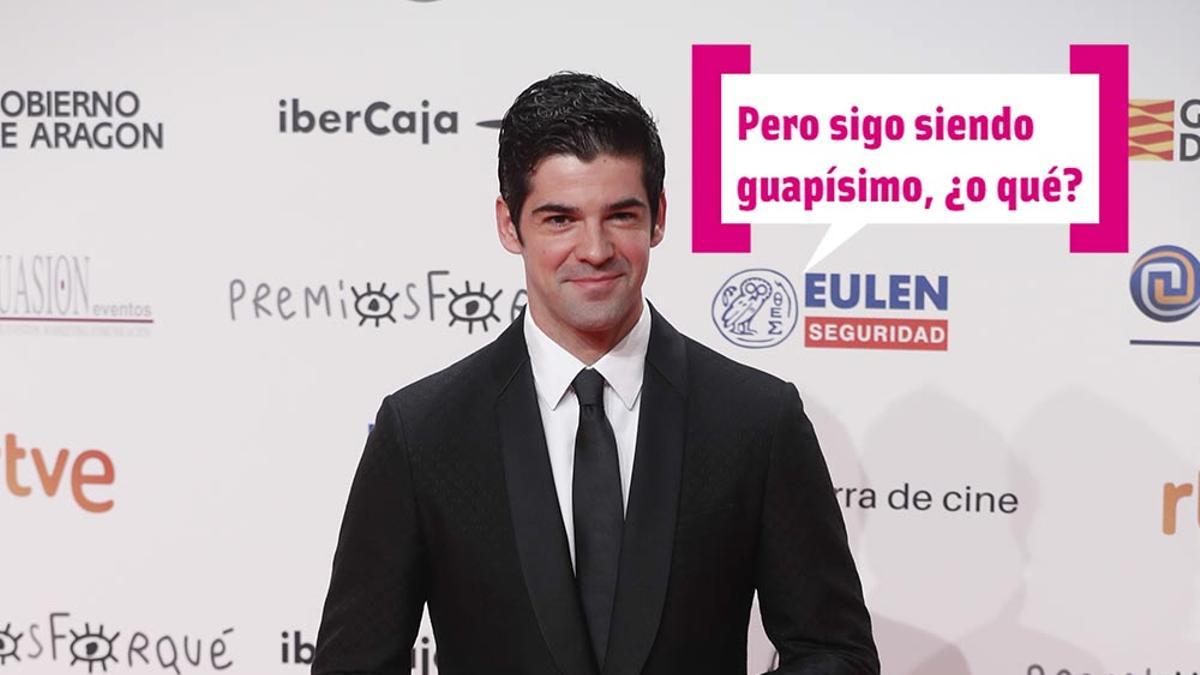 Miguel Angel Muñoz en los premios Forque