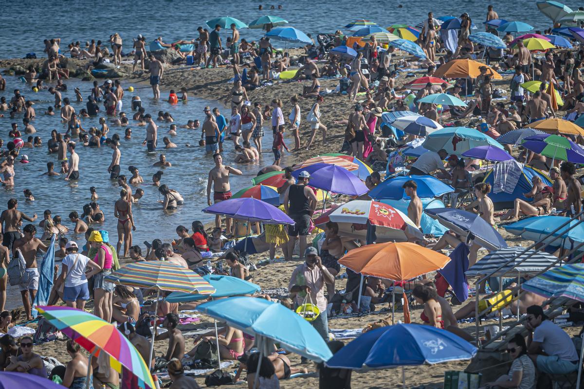 La semana con más calor en Barcelona