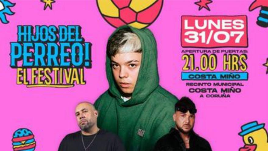 Saiko, José de las Heras, Dumore y MRJ &amp; Bruno Kavvi en el festival Hijos del Perreo