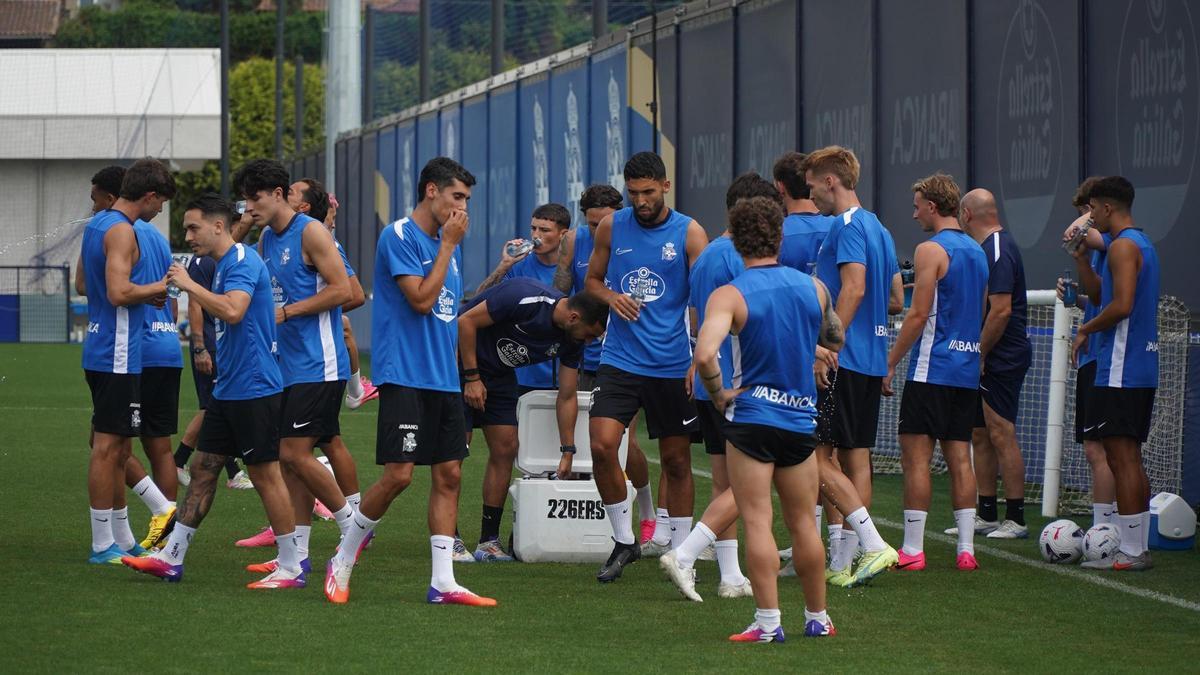 El Deportivo arranca la segunda semana de pretemporada