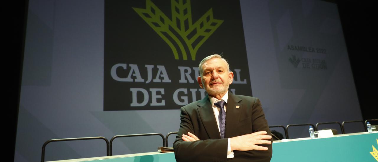 José Ramón Fiaño, presidente de Caja Rural de Gijón.