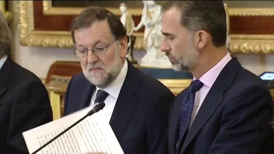 Las consultas del Rey apuntan a una investidura de Rajoy el 29 o 30 de octubre